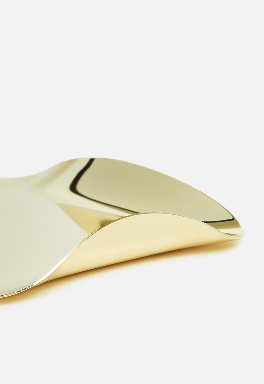 Umbra - Wave tray - brass