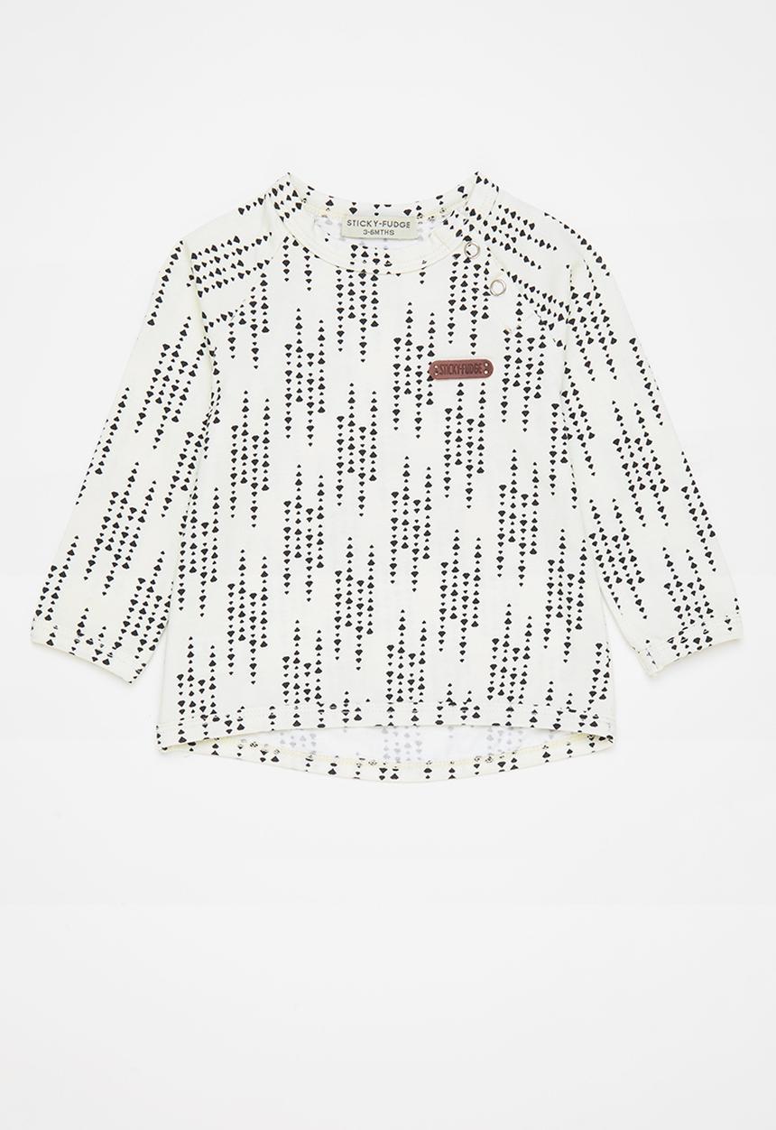 Sticky Fudge - Long sleeve top - raindrop