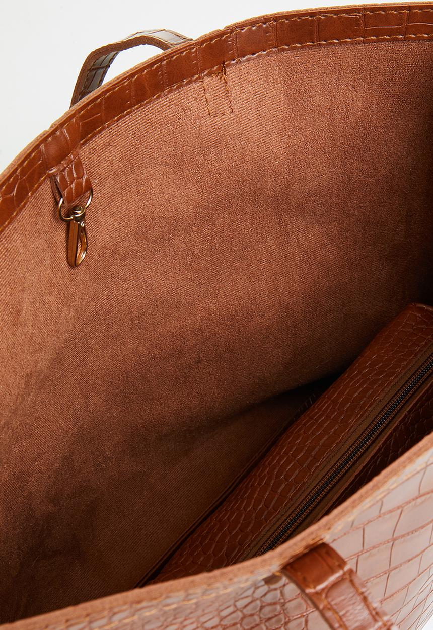 edit - Monet tote bag - tan