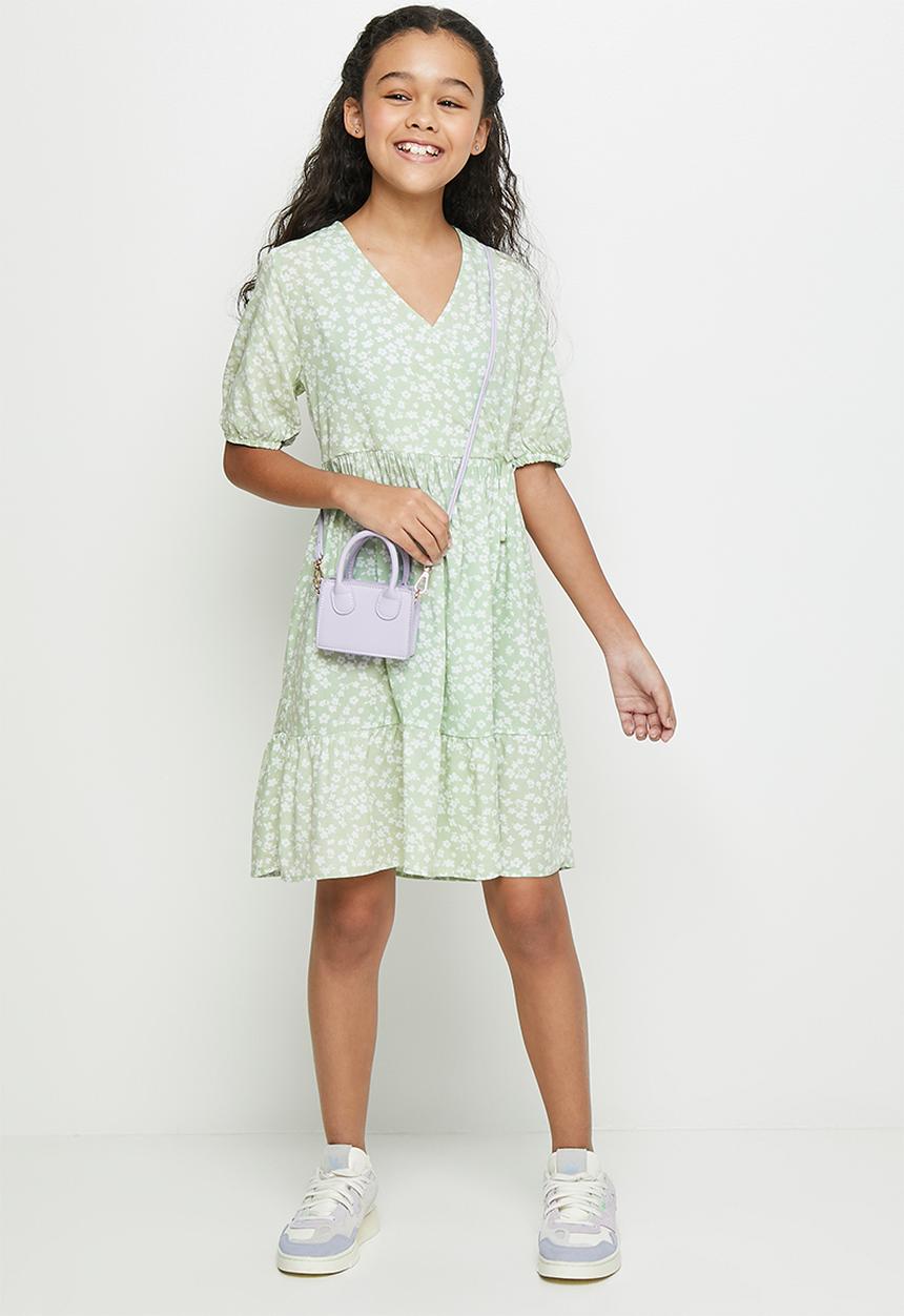 Superbalist - Wrap dress - green
