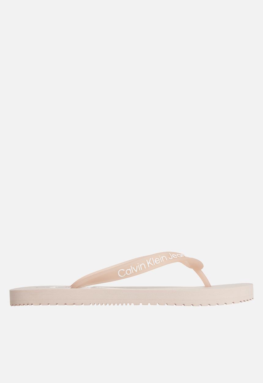 Calvin Klein - Beach sandal monogram tpu - pale conch shell