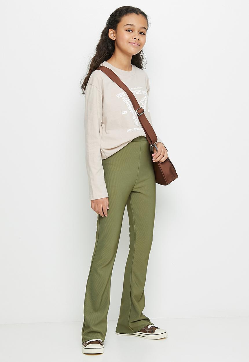 Superbalist - Flared legging - military