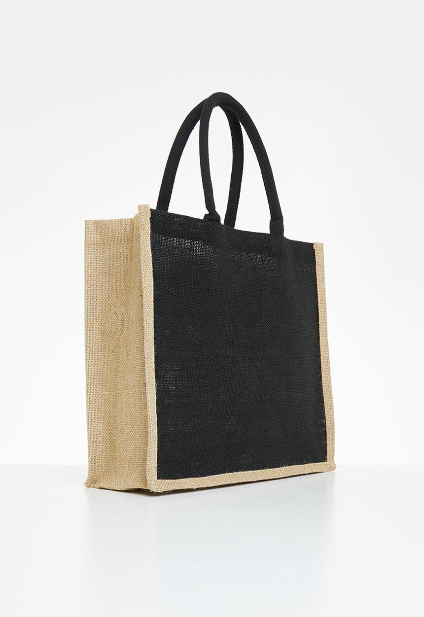 Superbalist - Woven shopper bag - black