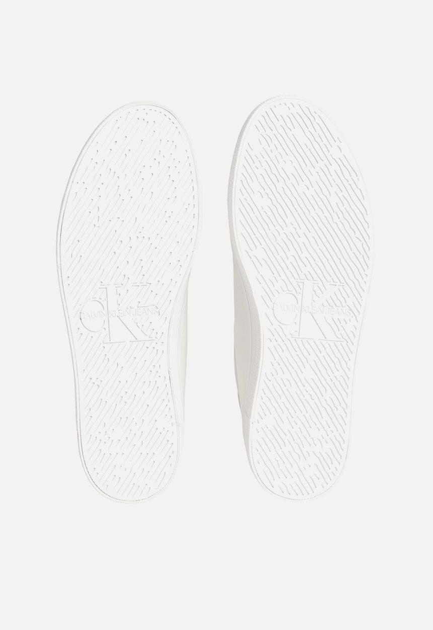 Calvin Klein - Vulcanized flatform mid cut - bright white