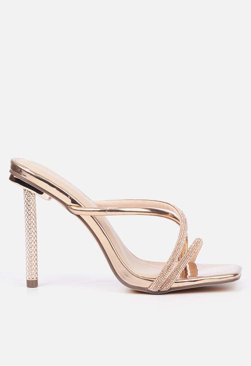Miss Black - Samba 3 heel - rose gold