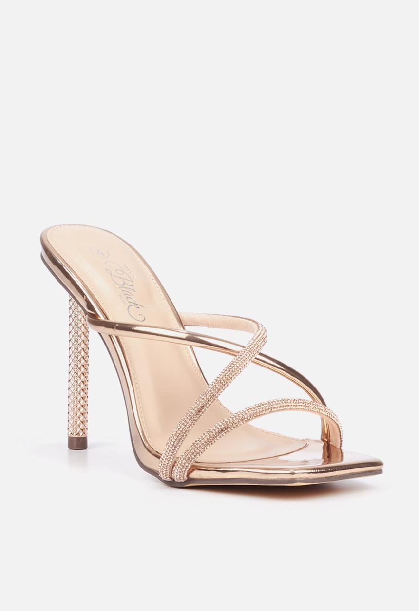 Miss Black - Samba 3 heel - rose gold