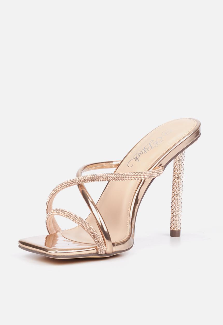 Miss Black - Samba 3 heel - rose gold