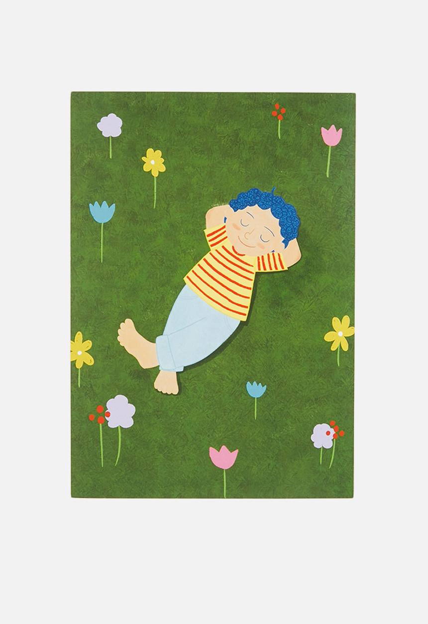 Eden Marais - Field of flowers - boy print
