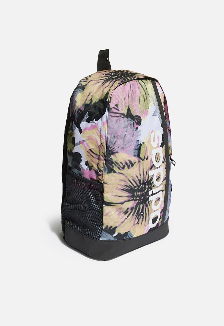 adidas Performance - Lin gfx w backpack - almost yellow/bliss pink/magic grey/black