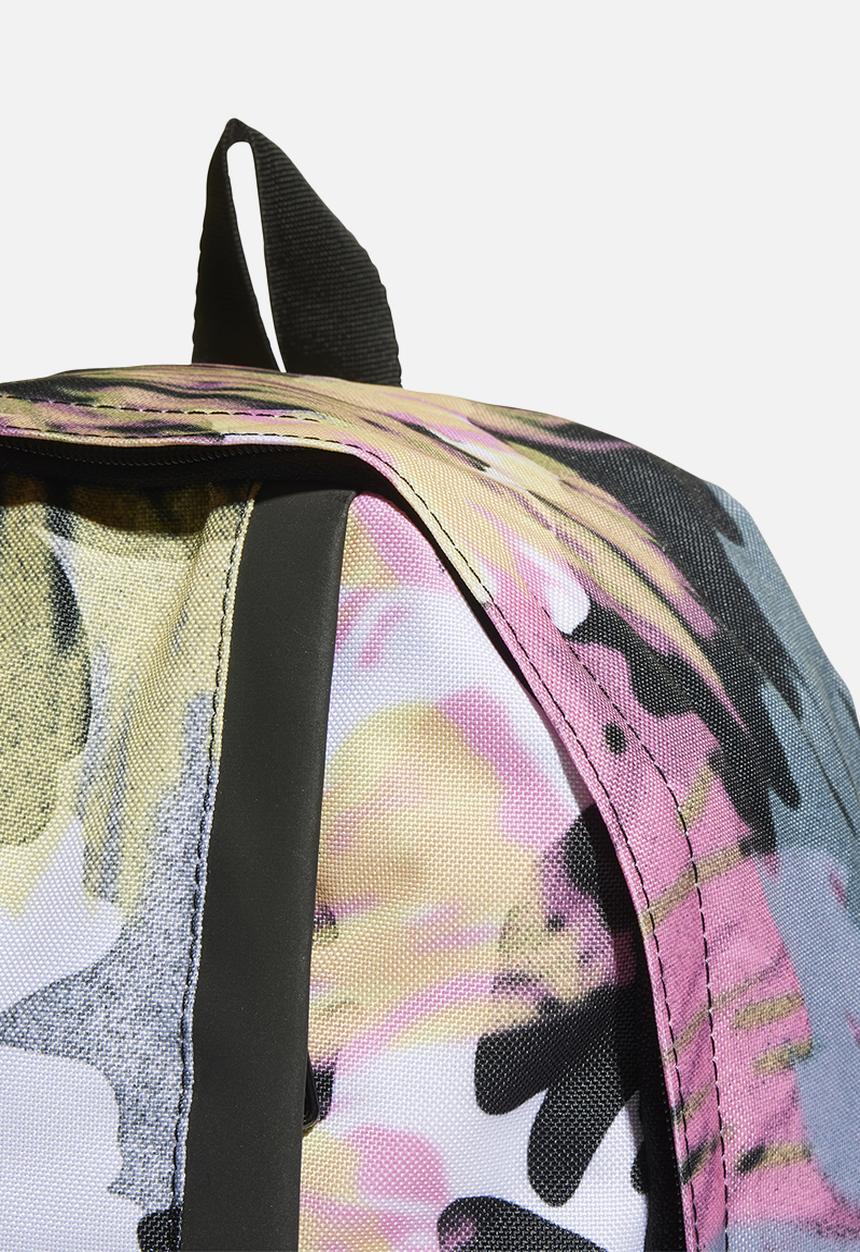adidas Performance - Lin gfx w backpack - almost yellow/bliss pink/magic grey/black