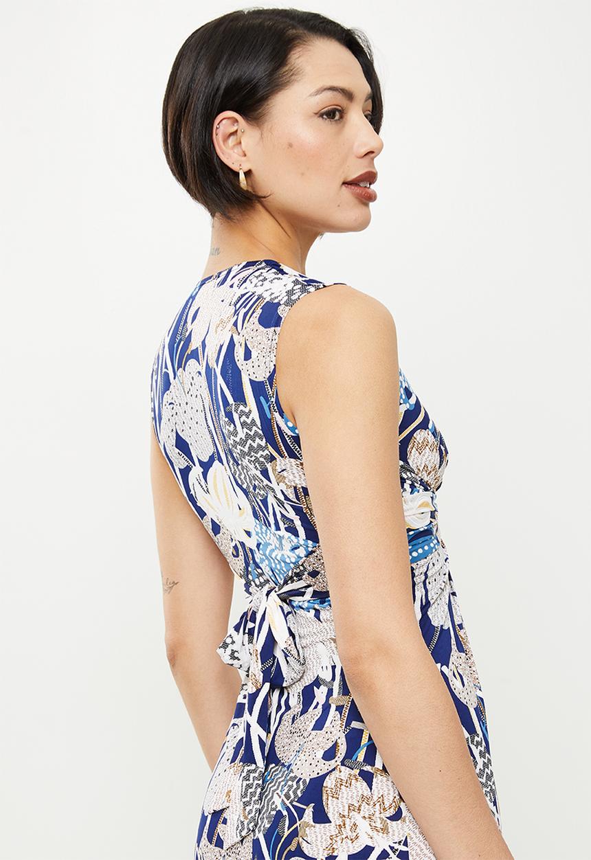 Stella Morgan - Knit midi - blue