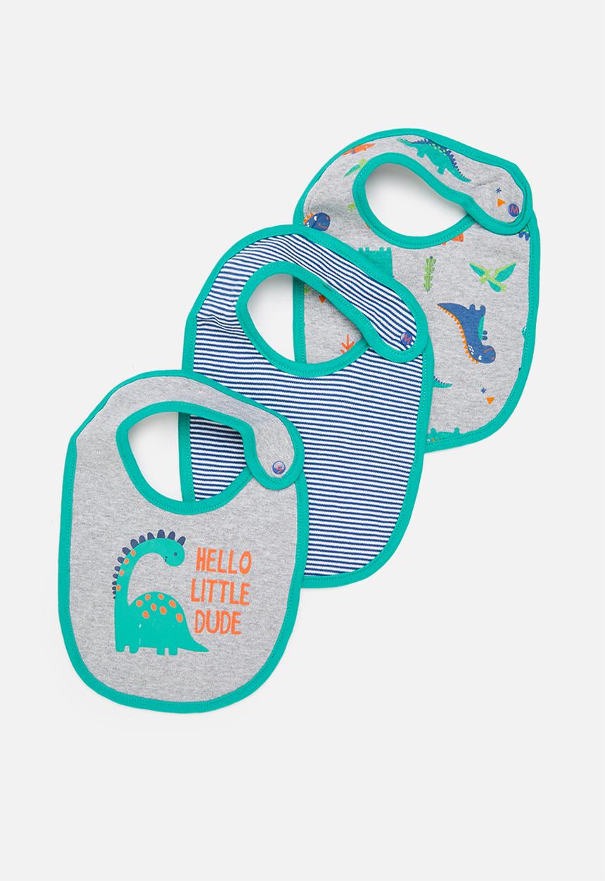MINOTI - 3-Pack baby bibs - multi