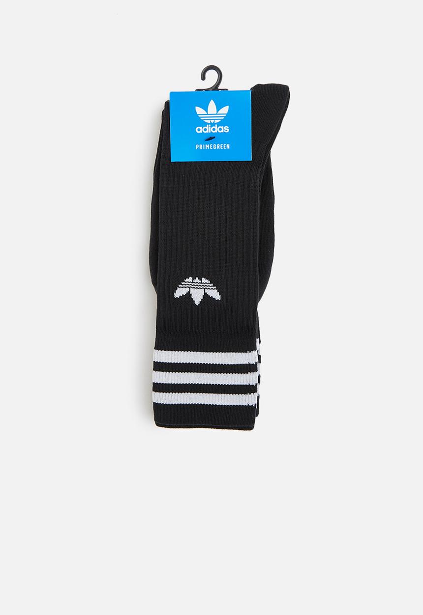 adidas Originals - Solid crew sock - black & white