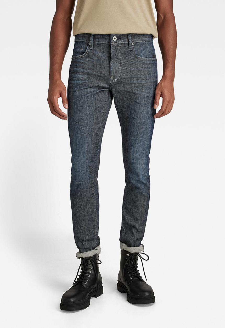 G-STAR - Revend fwd skinny - worn in blues