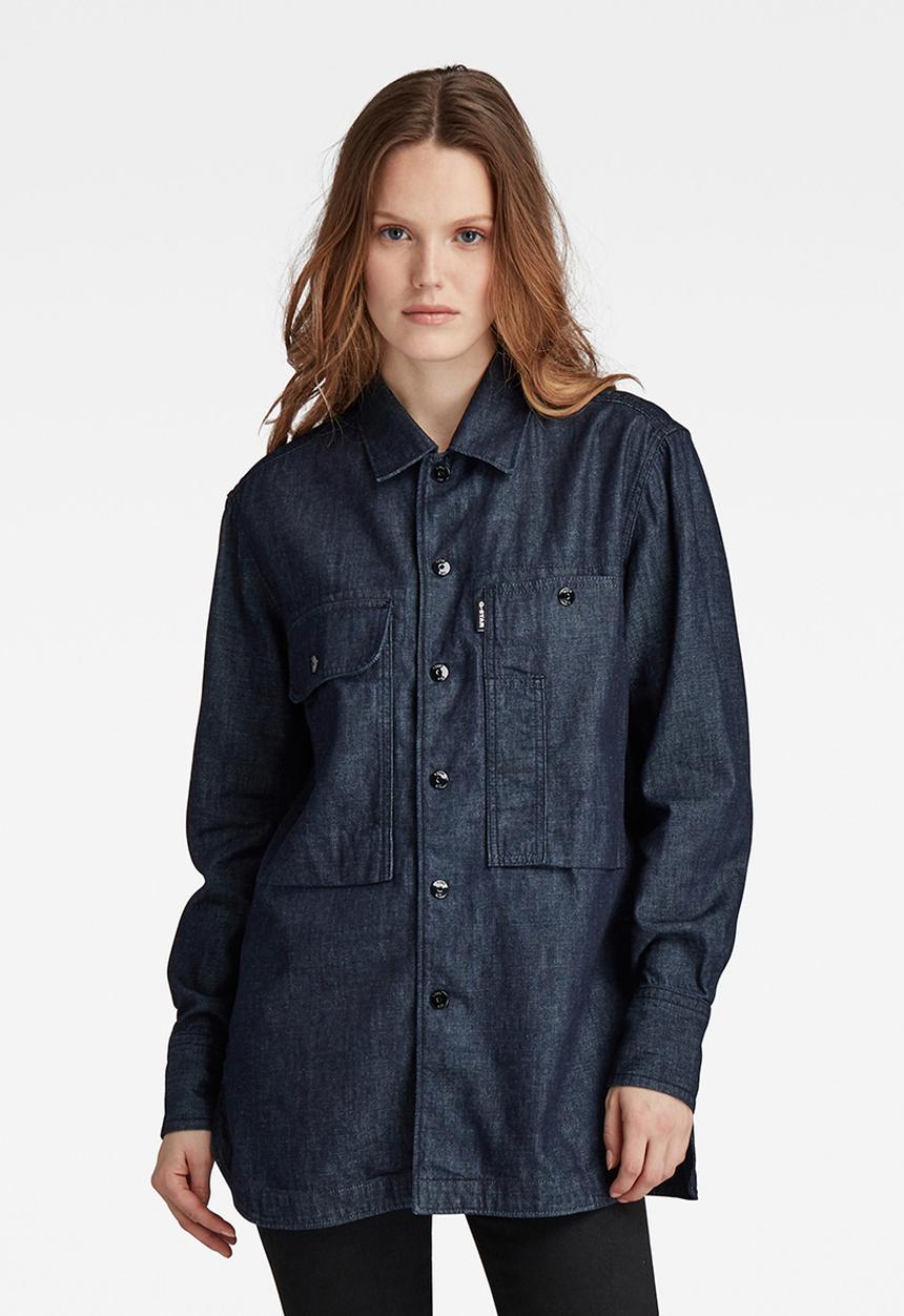 G-STAR - Boyfriend shirt - rinsed