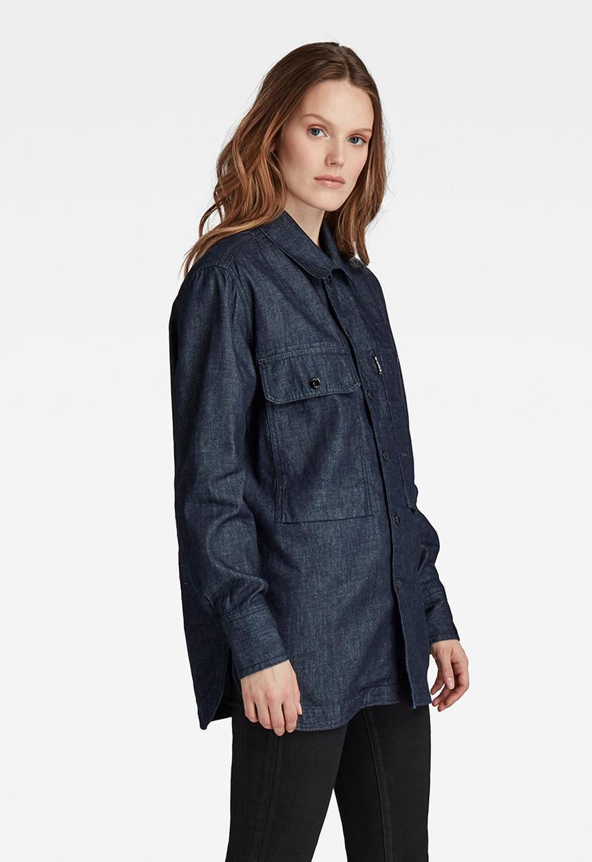 G-STAR - Boyfriend shirt - rinsed