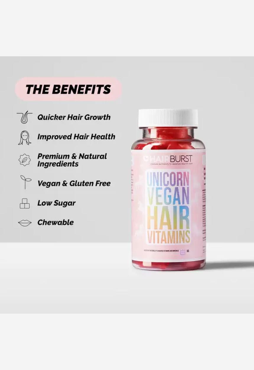 HairBurst - Unicorn Vegan Hair Vitamins