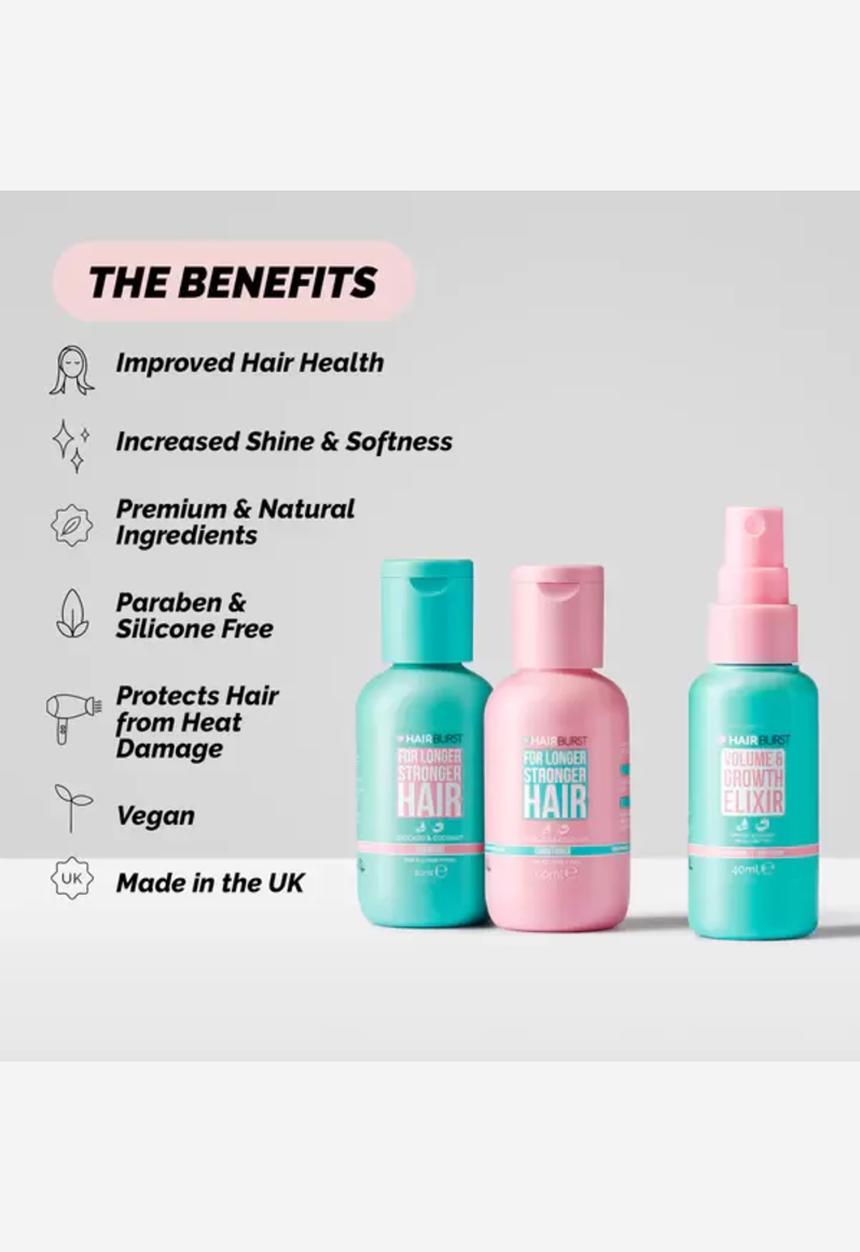 HairBurst - Longer, Stronger Hair Trio Mini Set