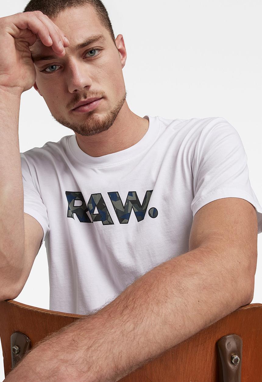G-STAR - Raw. graphic r t - white