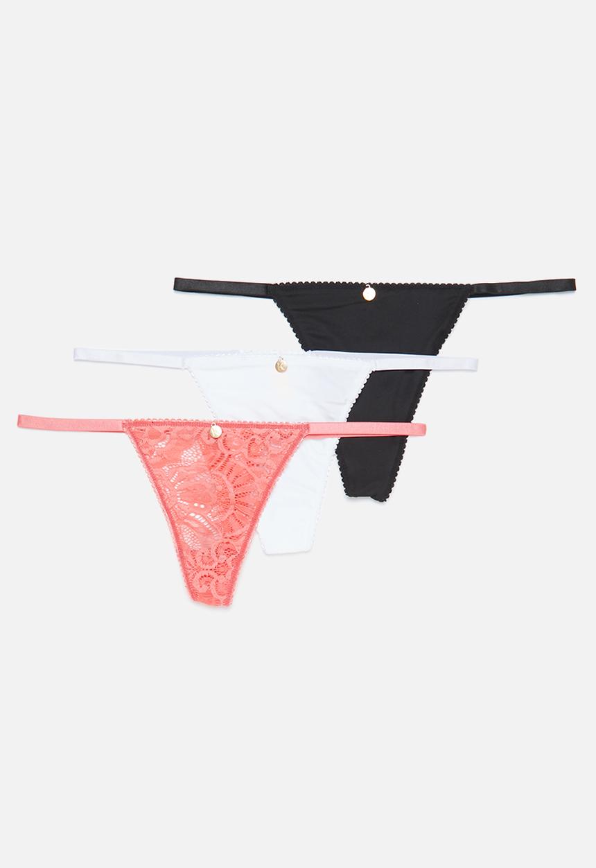 KANGOL - 3-Pack thong - multi