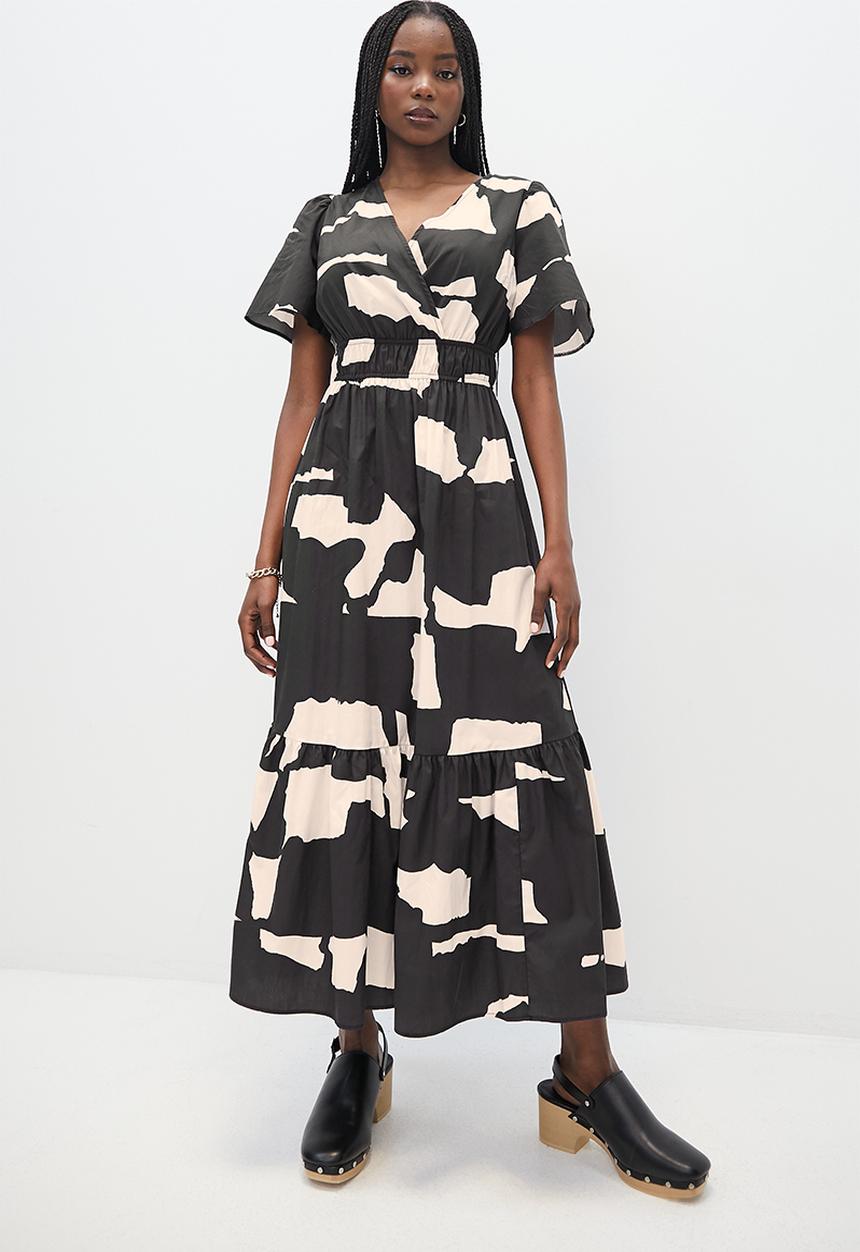 Superbalist - Fit and flare midi - bold cut out