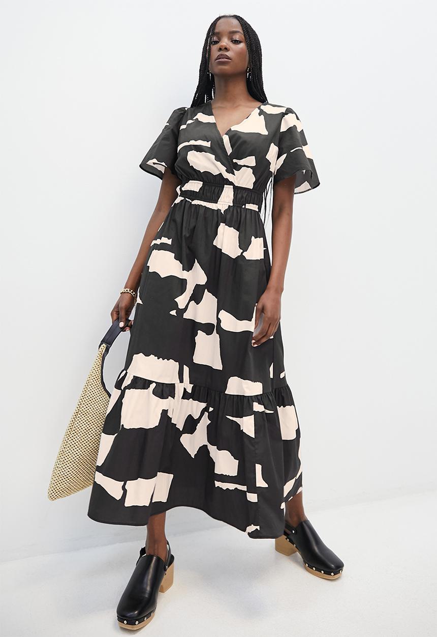 Superbalist - Fit and flare midi - bold cut out
