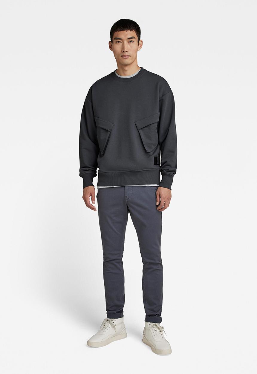 G-STAR - Cargo loose velcro sw r - fantem blue