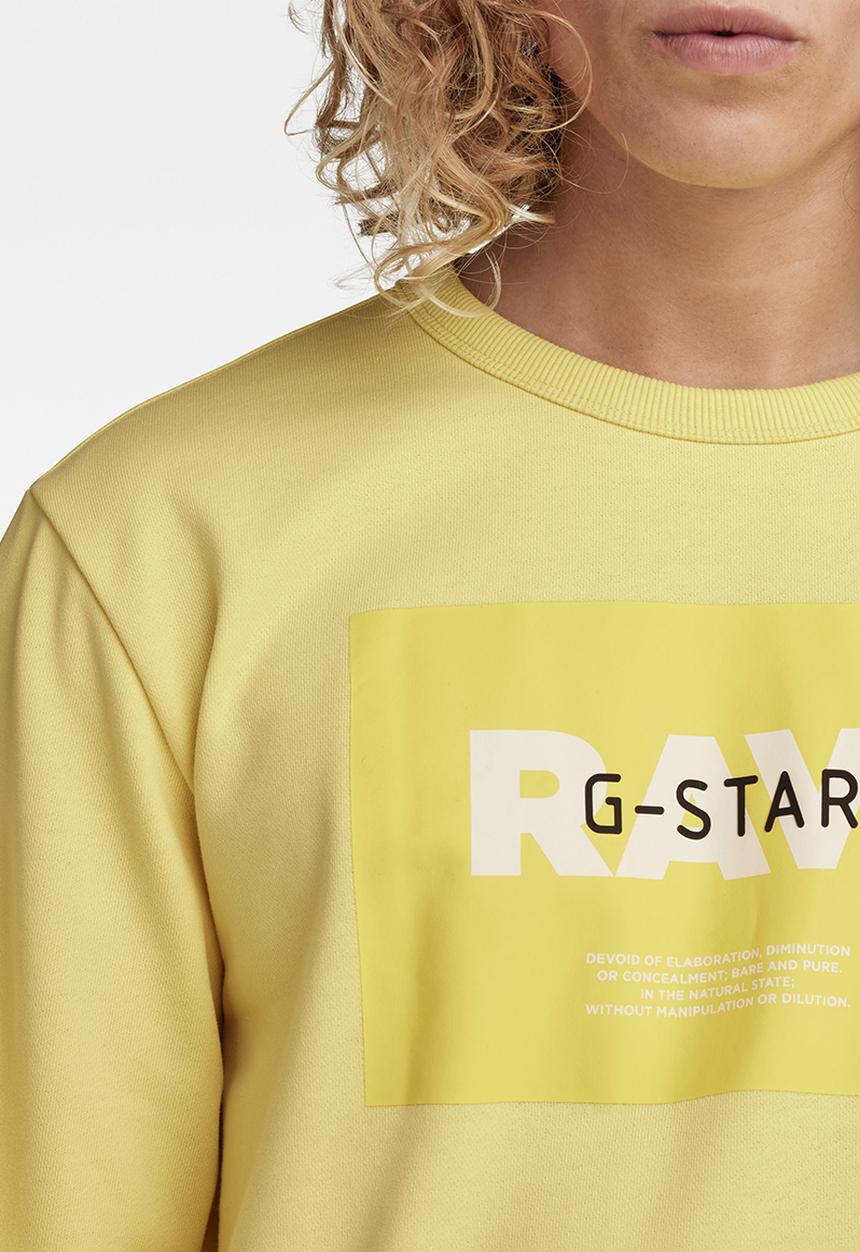 G-STAR - Originals logo sw - lemonade