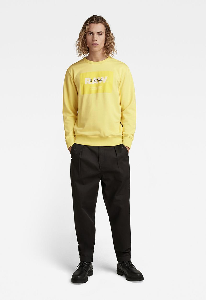 G-STAR - Originals logo sw - lemonade