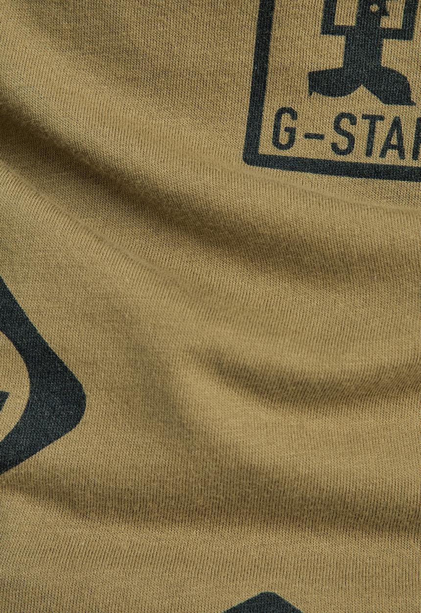 G-STAR - Shield ao slim r T-shirt - tree house shields ao