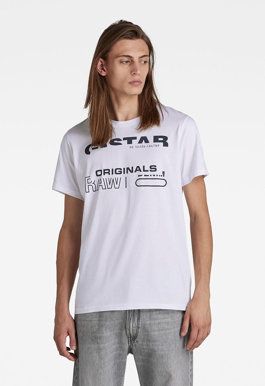 G-STAR - Originals r t - white