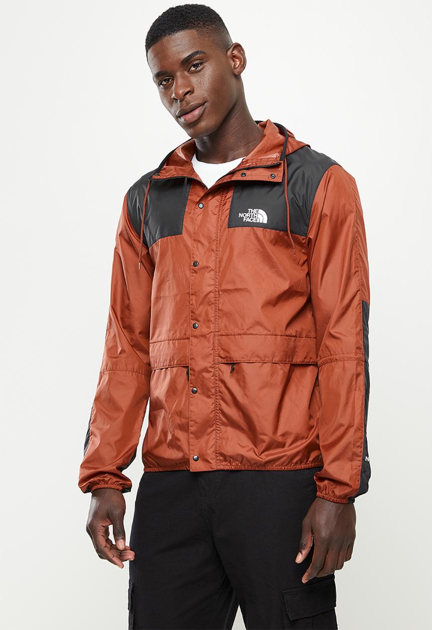 The North Face - 1985 seasonal mountain jacket - rust & black 