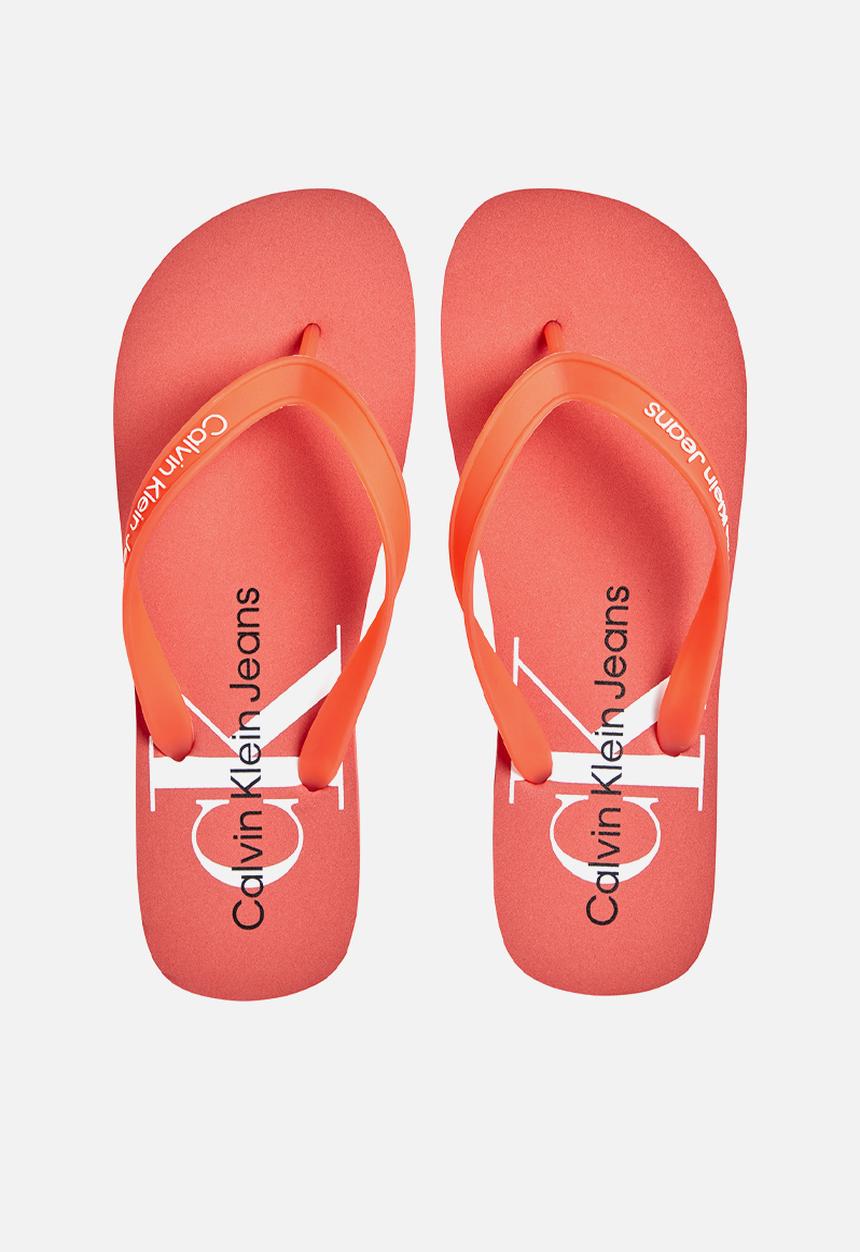 Calvin Klein - Beach sandal monogram tpu - rhubarb red