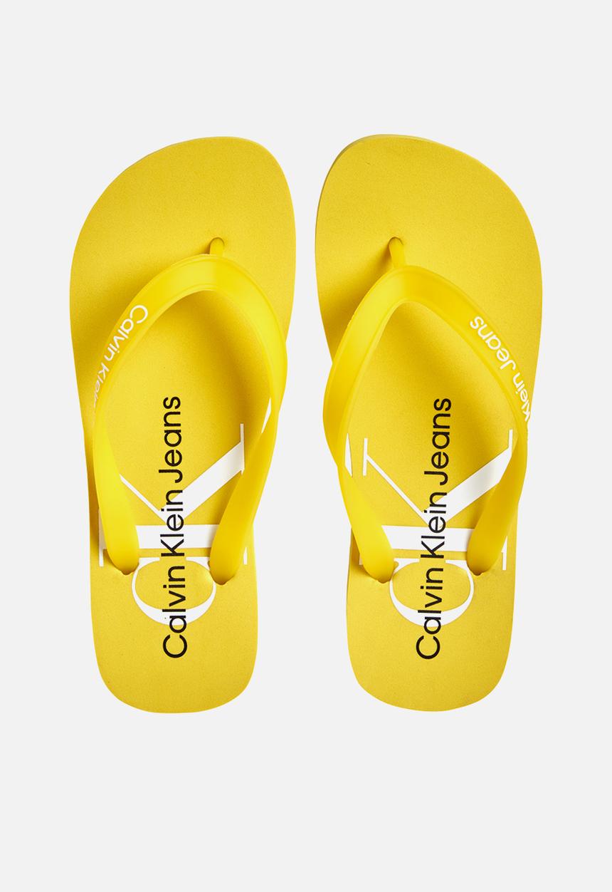Calvin Klein - Beach sandal monogram tpu - super lemon