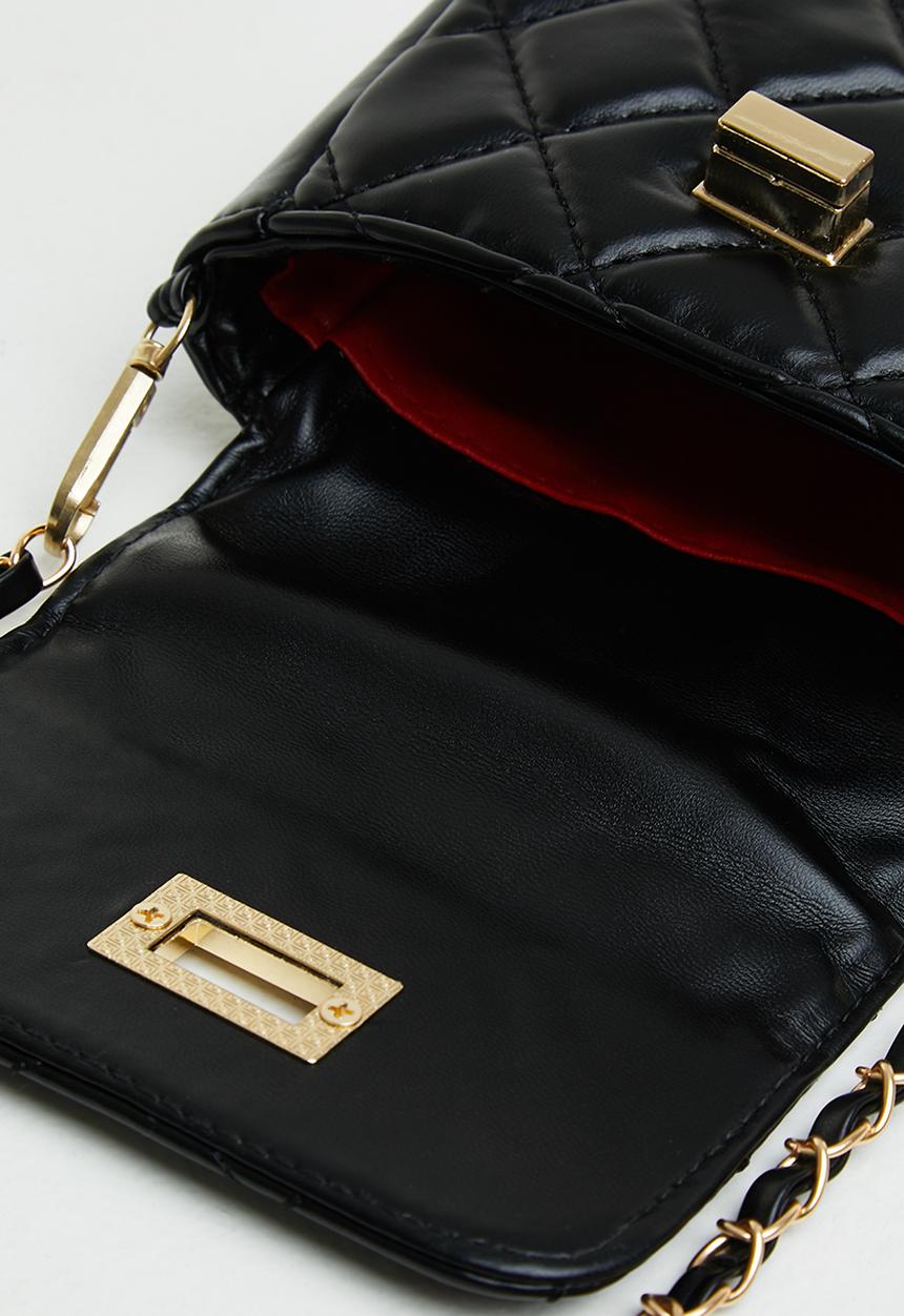 Superbalist - Mindy micro mini crossbody bag - black