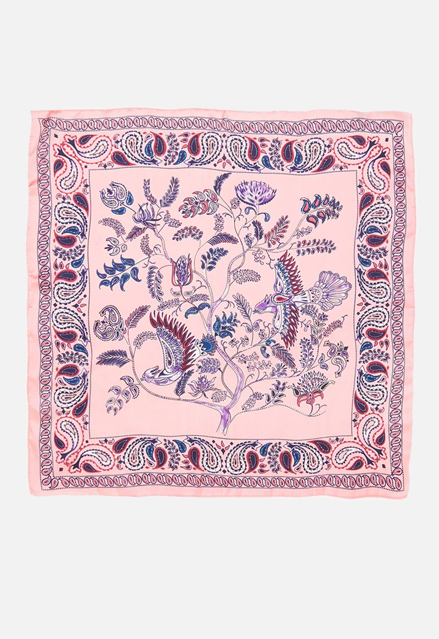 Superbalist - Paisley print neckercheif - pink