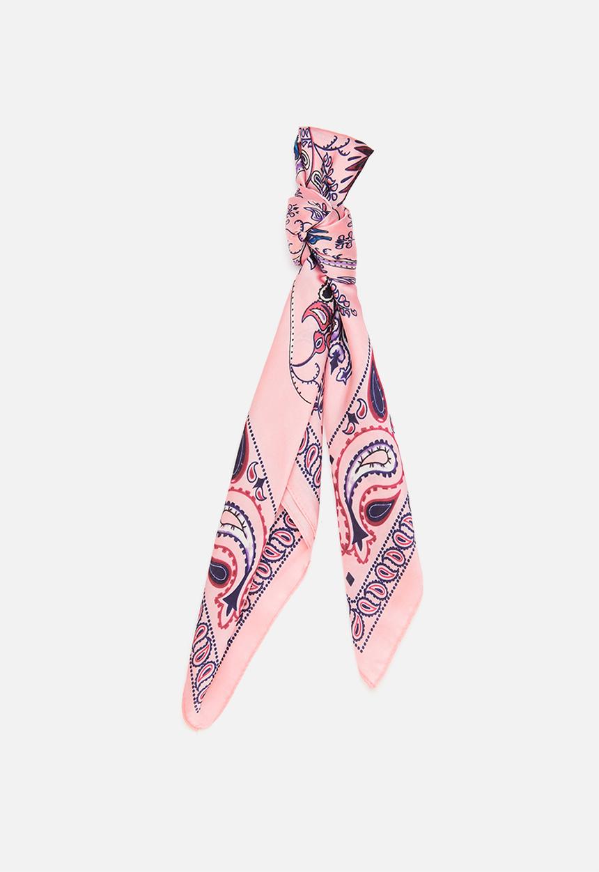 Superbalist - Paisley print neckercheif - pink