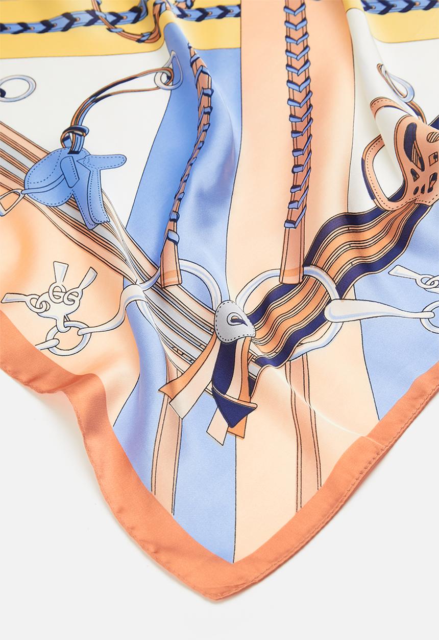 Superbalist - Equestrian printed neckerchief - multi