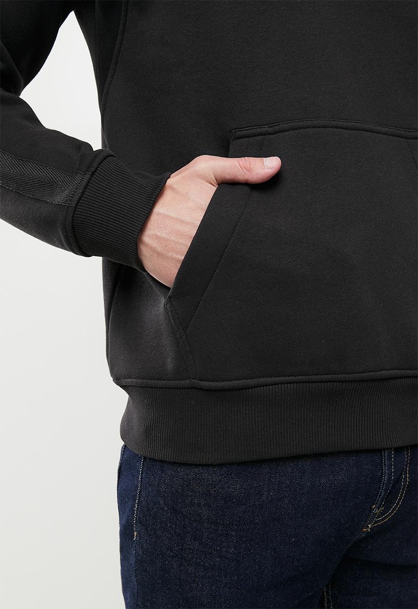 G-STAR - Astra wrap hoodie sw - black