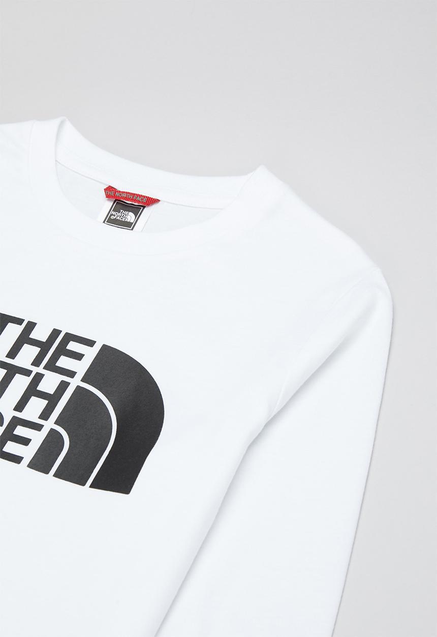 The North Face - Teens long sleeve easy tee - white