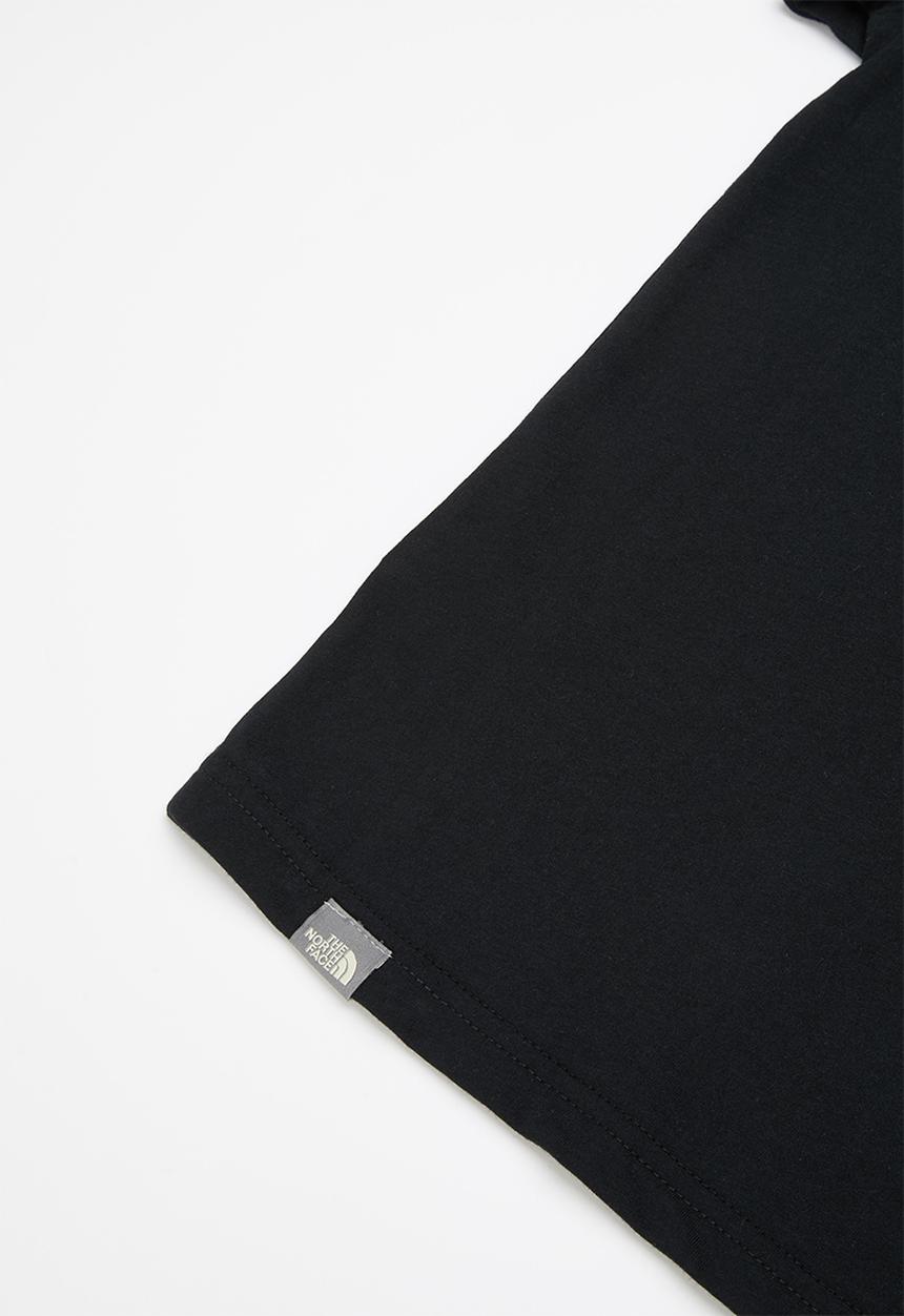 The North Face - Teens long sleeve easy tee - black