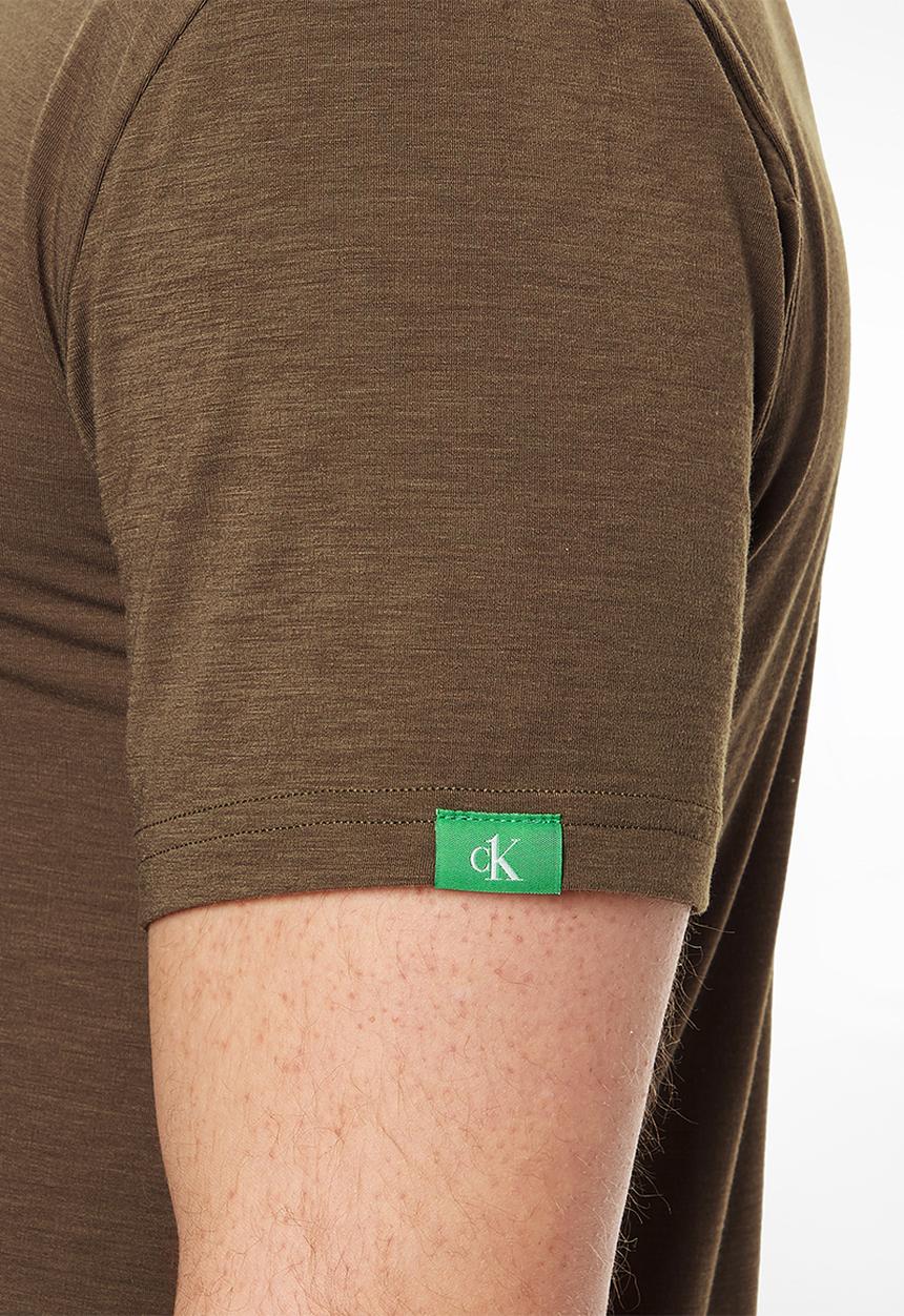 Calvin Klein - Short sleeve crew neck - aspen