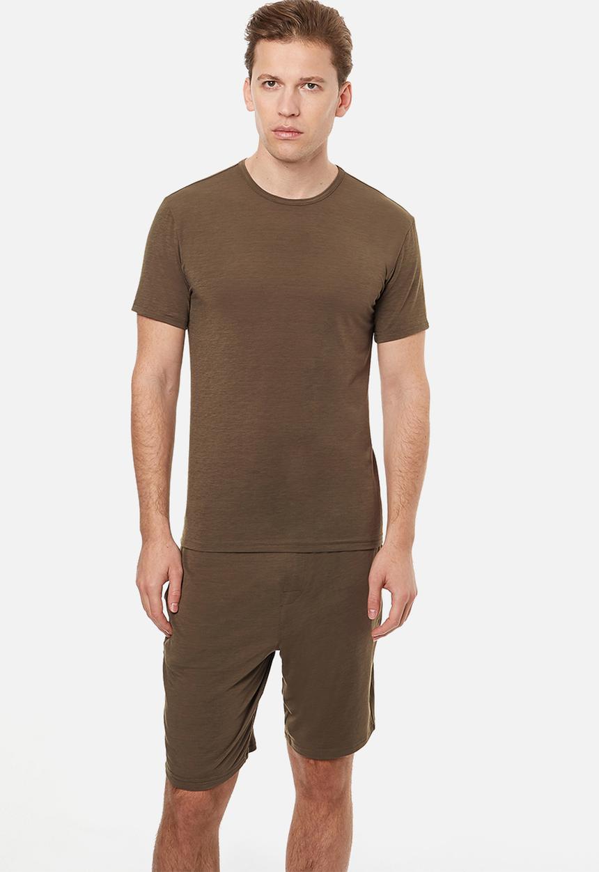 Calvin Klein - Short sleeve crew neck - aspen