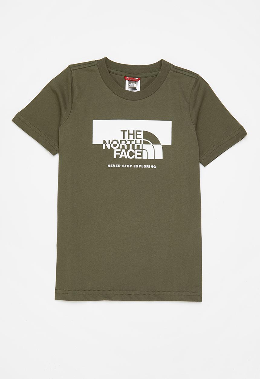 The North Face - Kid short sleeve graphic tee - green