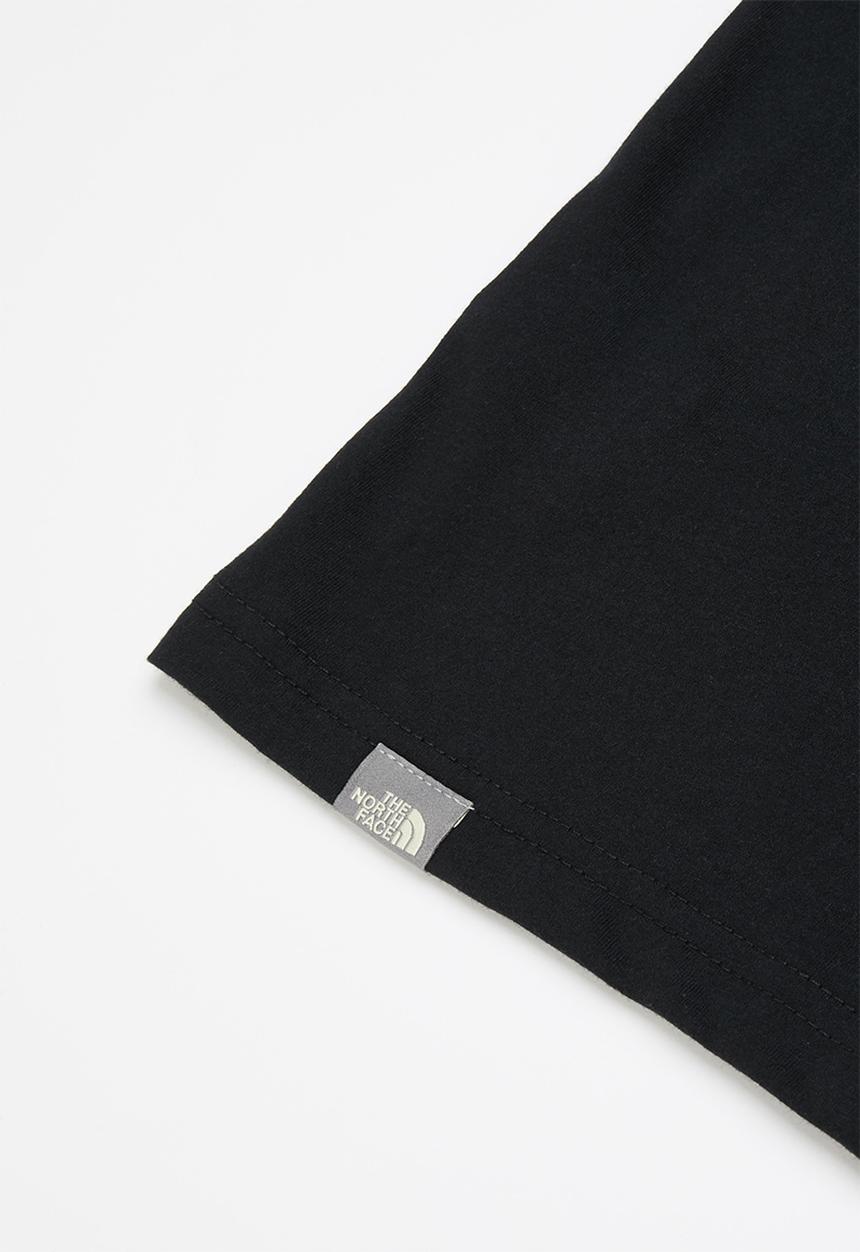 The North Face - Teen graphic long sleeve tee - black