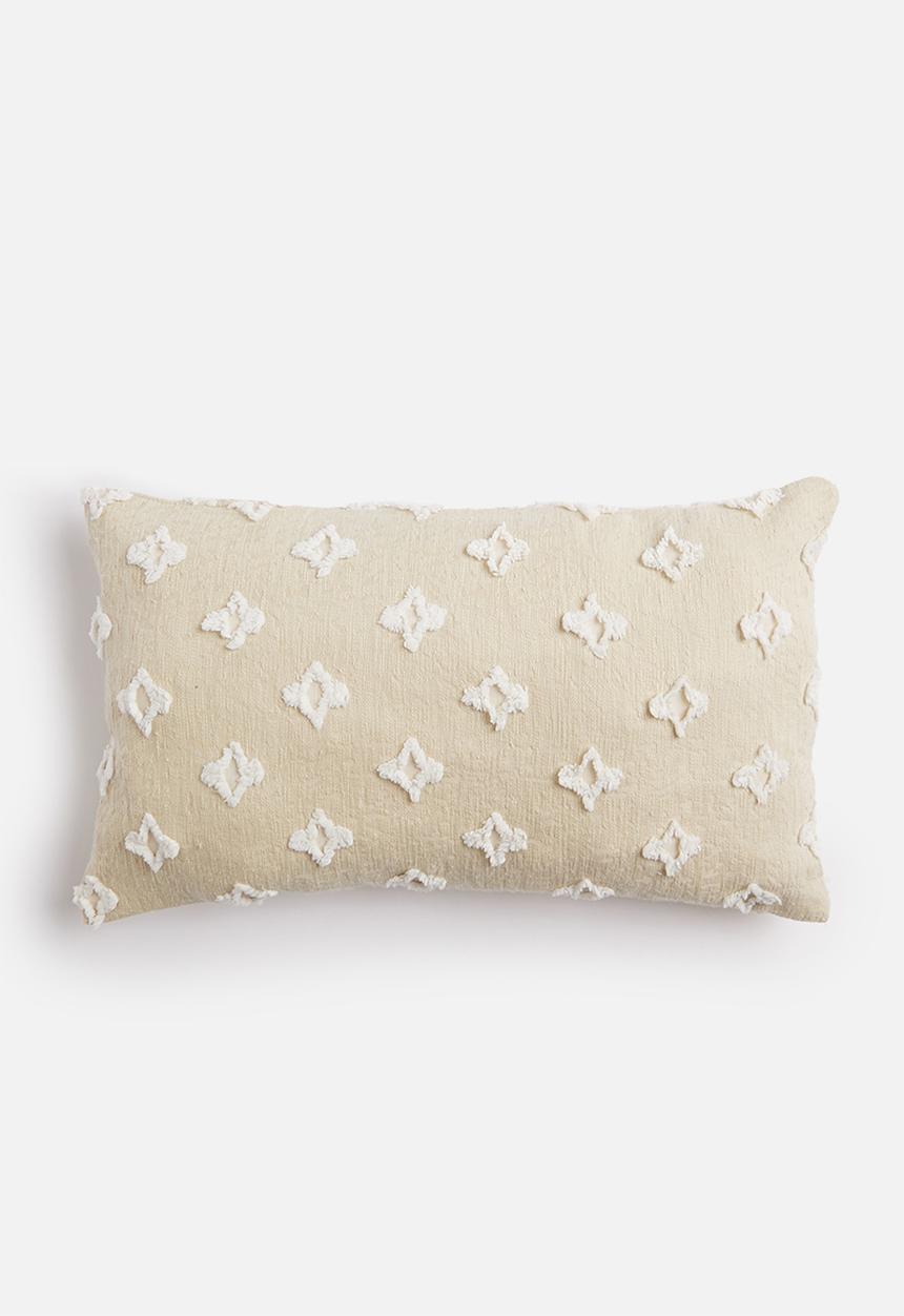 Sixth Floor - Nova tufted cushion cover - natural