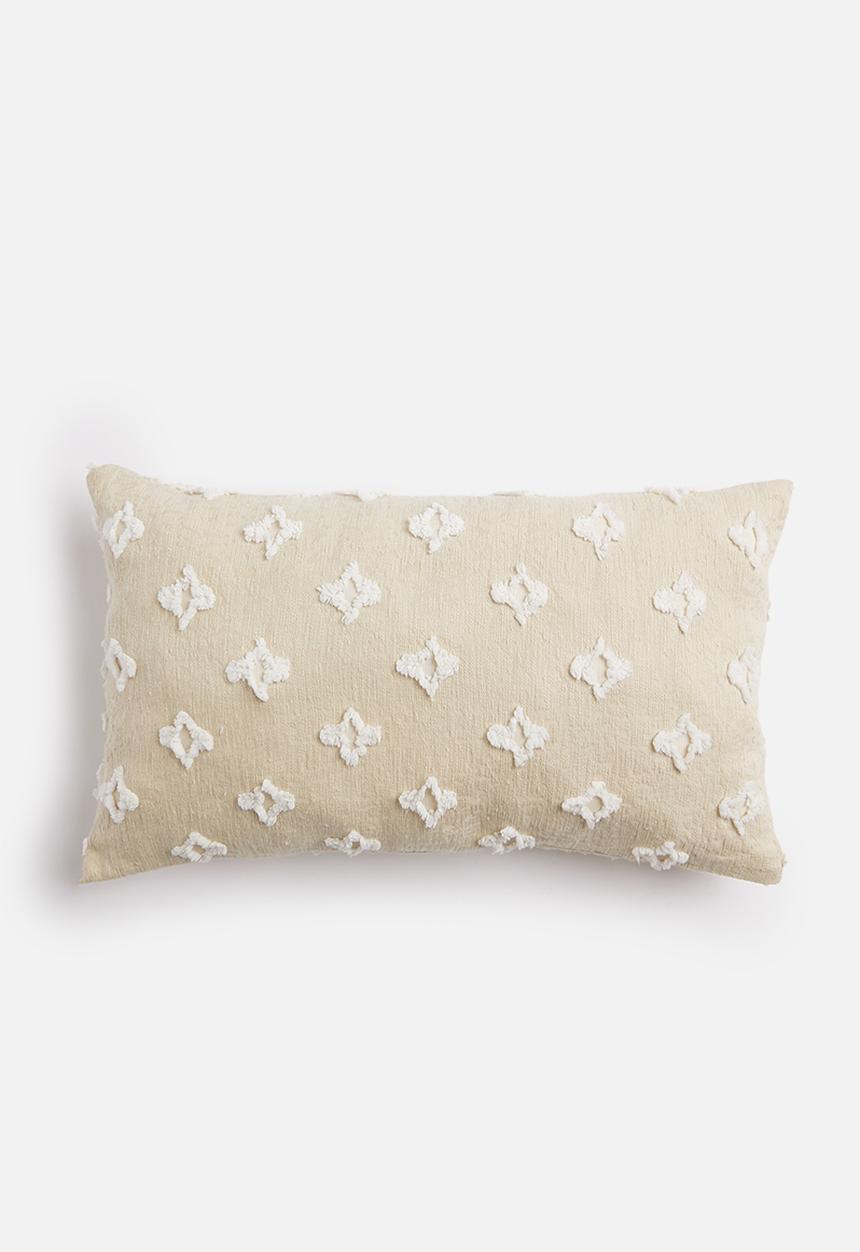 Sixth Floor - Nova tufted cushion cover - natural