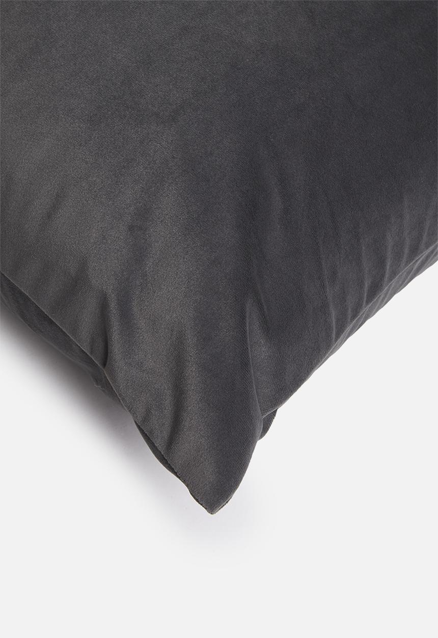 Sixth Floor - Lavish cushion cover - pewter