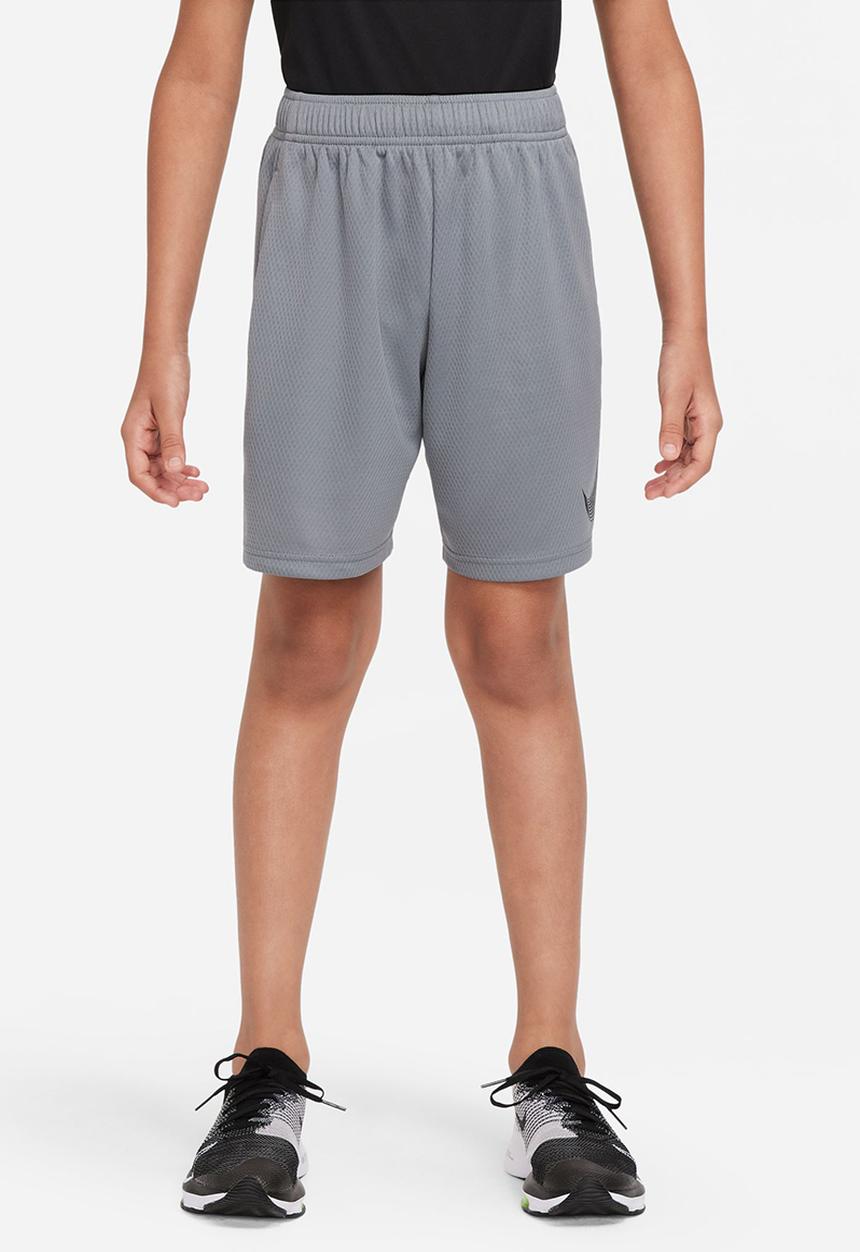Nike - B nk df hbr short - smoke grey & black