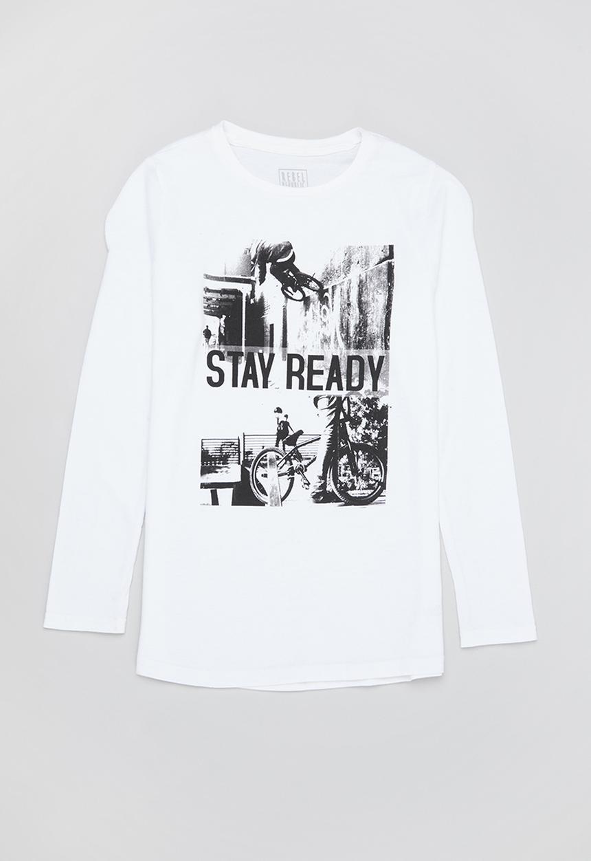 Rebel Republic - Graphic tee - white